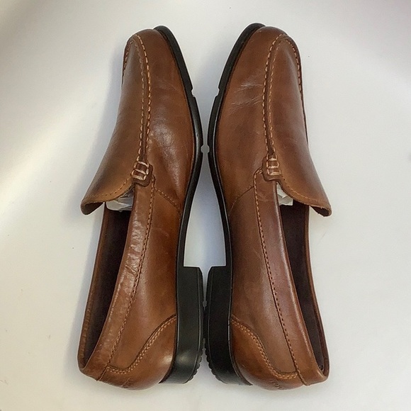 Rockport Walkability Men's Classic Brown Loafers Size 10 With ADIPRENE by Adidas - Picture 8 of 16